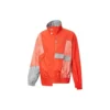 Veste de sport décontractée pour homme Converse x Feng Chen Wang, coupe croisée et couleurs contrastées, orange
