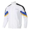 Veste de survêtement à blocs de couleur, tailles asiatiques « Blanc »