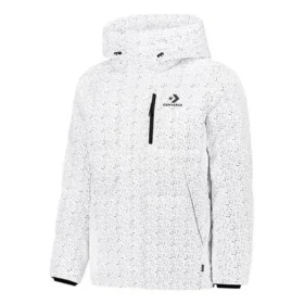 Veste doudoune en duvet AOP, tailles asiatiques « White »