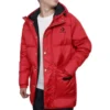 Veste en duvet, tailles asiatiques « Rouge »