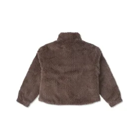 Veste en fourrure YOTD, tailles asiatiques « Marron »