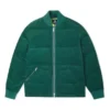 Veste en velours côtelé, tailles asiatiques « Vert »