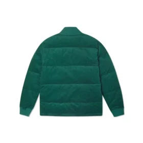 Veste en velours côtelé, tailles asiatiques « Vert »