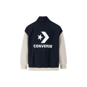 Veste à fermeture éclair intégrale, tailles asiatiques « Noir Blanc »