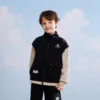 Veste à fermeture éclair intégrale, tailles asiatiques « Noir Blanc »
