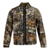 Veste imprimée camouflage sur toute la surface