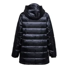 Veste Iridescent Sideline à garnissage en duvet, tailles asiatiques « Noir »