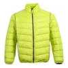 Veste légère à col montant, tailles asiatiques « Vert fluorescent »