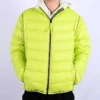 Veste légère à col montant, tailles asiatiques « Vert fluorescent »