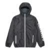 Veste légère coupe-vent Wordmark, tailles asiatiques « Noir »
