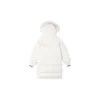 Veste longue convertible – Tailles asiatiques « Blanc »