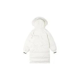 Veste longue convertible – Tailles asiatiques « Blanc »