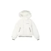 Veste longue convertible – Tailles asiatiques « Blanc »