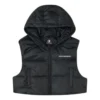 Veste longue convertible, tailles asiatiques « Noir »