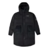 Veste longue haut de gamme, tailles asiatiques « Noir »