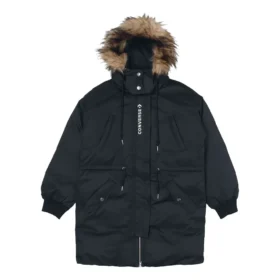 Veste longue, tailles asiatiques « Noir »