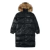 Veste longue, tailles asiatiques « Noir »