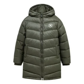 Veste longue, tailles asiatiques « Olive Green »