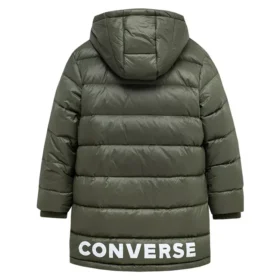 Veste longue, tailles asiatiques « Olive Green »