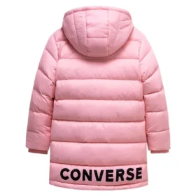 Veste longue, tailles asiatiques « Rose Noir »