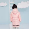Veste longue, tailles asiatiques « Rose Noir »