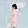 Veste longue, tailles asiatiques « Rose Noir »