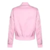 Veste à manches longues et col montant, tailles asiatiques « Rose »