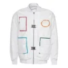 Veste matelassée CNY, tailles asiatiques « White »
