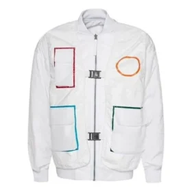 Veste matelassée CNY, tailles asiatiques « White »