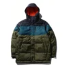 Veste matelassée – Tailles asiatiques « Vert olive »