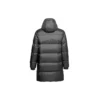 Veste mi-longue à capuche, chaude, tailles asiatiques « Noir »
