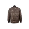 Veste mi-longue à col montant imprimé camouflage, tailles asiatiques « Camo Green »