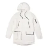 Veste mi-longue en duvet, tailles asiatiques « Blanc »