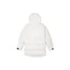 Veste mi-longue en duvet, tailles asiatiques « Blanc »