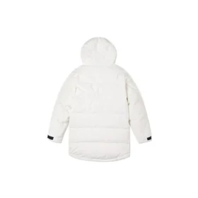 Veste mi-longue en duvet, tailles asiatiques « Blanc »
