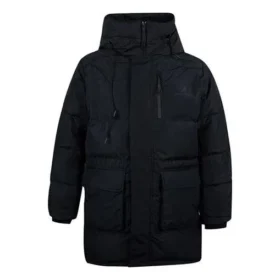 Veste mi-longue en duvet, tailles asiatiques « Noir »