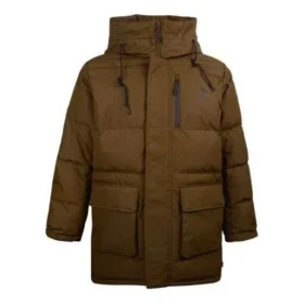 Veste mi-longue en duvet, tailles asiatiques « Vert olive »
