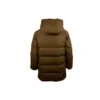Veste mi-longue en duvet, tailles asiatiques « Vert olive »