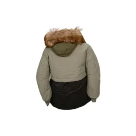 Veste mi-longue haut de gamme, tailles asiatiques « Army Green »