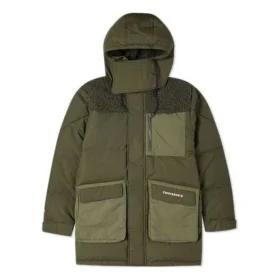 Veste mi-longue haut de gamme, tailles asiatiques « Cargo Khaki »