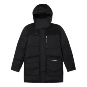 Veste mi-longue haut de gamme, tailles asiatiques « Noir »
