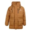 Veste mi-longue rembourrée en duvet, tailles asiatiques « Wheat »