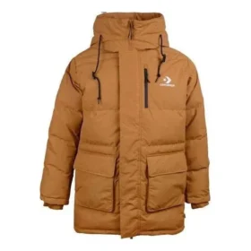 Veste mi-longue rembourrée en duvet, tailles asiatiques « Wheat »