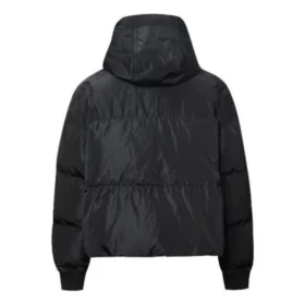 Veste oversize en duvet, tailles asiatiques « Noir »