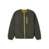 Veste réversible en polaire Stay Warm avec logo, verte