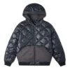 Veste réversible utilitaire en duvet, tailles asiatiques « Black »