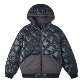 Veste réversible utilitaire en duvet, tailles asiatiques « Black »