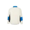 Veste Sherpa en polaire, chaude, color block, col montant, style décontracté