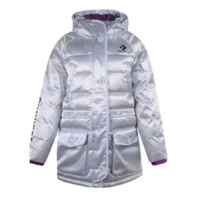 Veste Sideline irisée, tailles asiatiques « Argent »