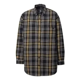 Veste tissée, tailles asiatiques « Noir Jaune »